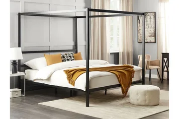 Denaya Himmelsäng 180x200 cm - Svart - Products - Möbler - Säng - Himmelsäng