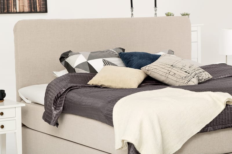 Dolly Kontinentalsäng 180x200 cm - Beige - Products - Möbler - Säng - Kontinentalsäng