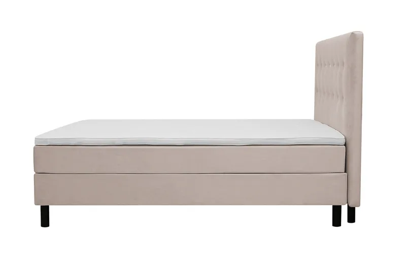 Dream Komplett Sängpaket 160x200 cm Knappar - Beige - Products - Möbler - Säng - Kontinentalsäng