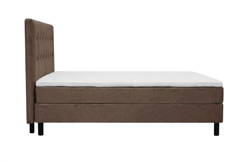 Dream Komplett Sängpaket 160x200 cm Knappar - Brun - Products - Möbler - Säng - Kontinentalsäng