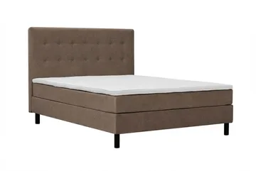 Dream Komplett Sängpaket 160x200 cm Knappar - Brun - Products - Möbler - Säng - Kontinentalsäng
