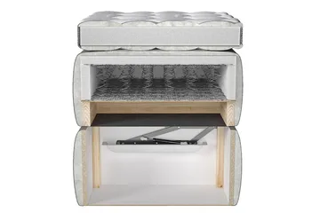 Elegantina Kontinentalsäng 160x200 cm - Products - Möbler - Säng - Säng med förvaring