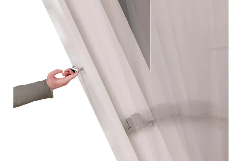 Rauk Sängskåp 152x237 cm - Vit - Products - Möbler - Säng - Gästsäng & extrasäng - Sängskåp