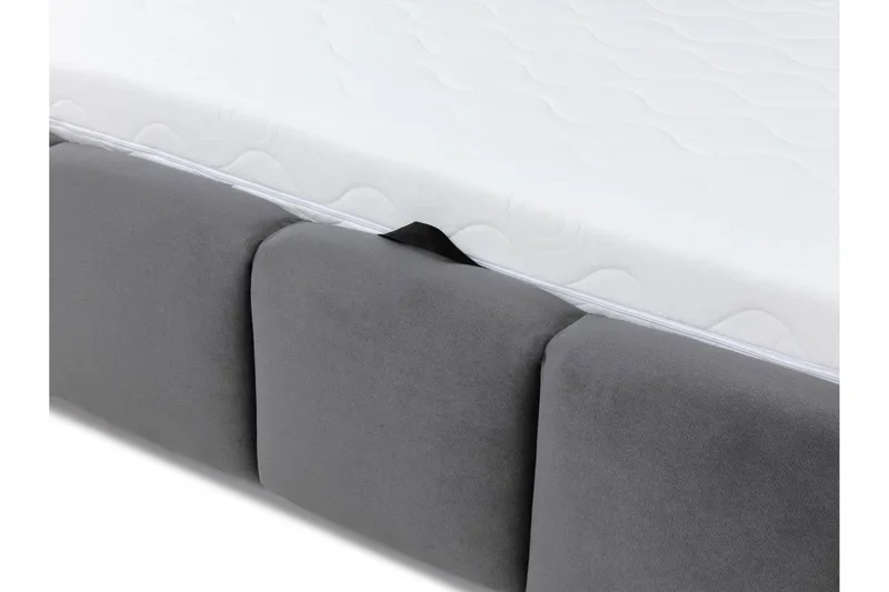 Gioia Förvaringssäng 180x200 cm - Grå - Products - Möbler - Säng - Säng med förvaring