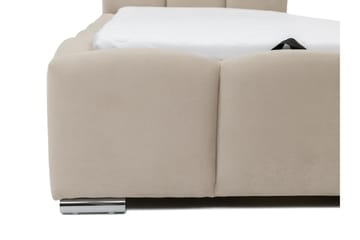 Gioia Sängram med Förvaring 90x200 cm - Grön - Products - Möbler - Säng - Sängram & sängstomme