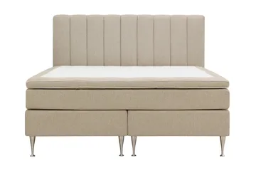 Hilton High Komplett Sängpaket 160x200 cm - Beige - Products - Möbler - Säng - Kontinentalsäng