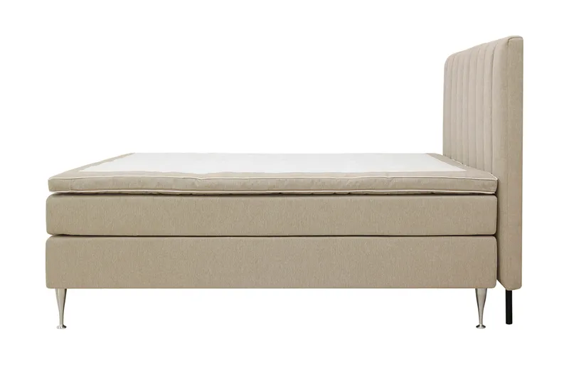 Hilton High Komplett Sängpaket 160x200 cm - Beige - Products - Möbler - Säng - Kontinentalsäng