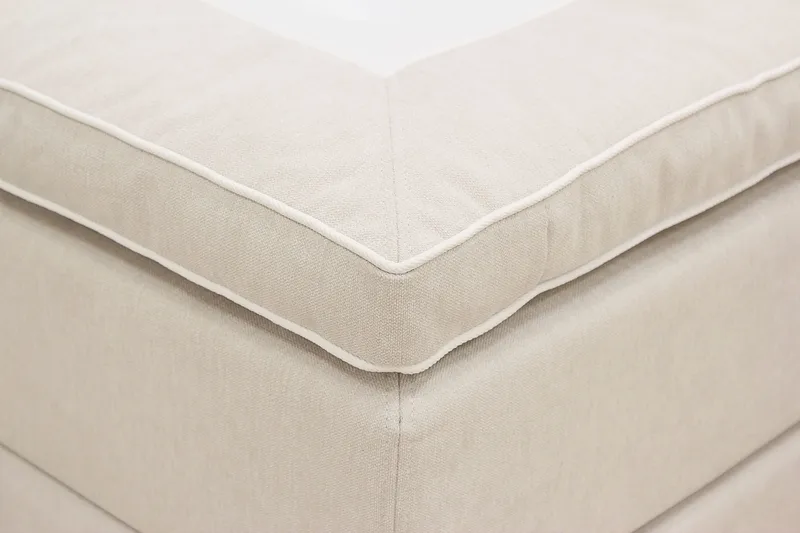 Hilton High Komplett Sängpaket 160x200 cm - Ljusbeige - Products - Möbler - Säng - Kontinentalsäng