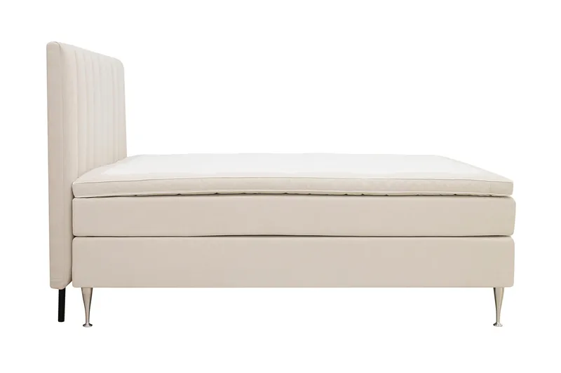 Hilton High Komplett Sängpaket 160x200 cm - Ljusbeige - Products - Möbler - Säng - Kontinentalsäng