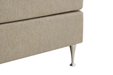 Hilton High Komplett Sängpaket 180x200 cm - Beige - Products - Möbler - Säng - Kontinentalsäng
