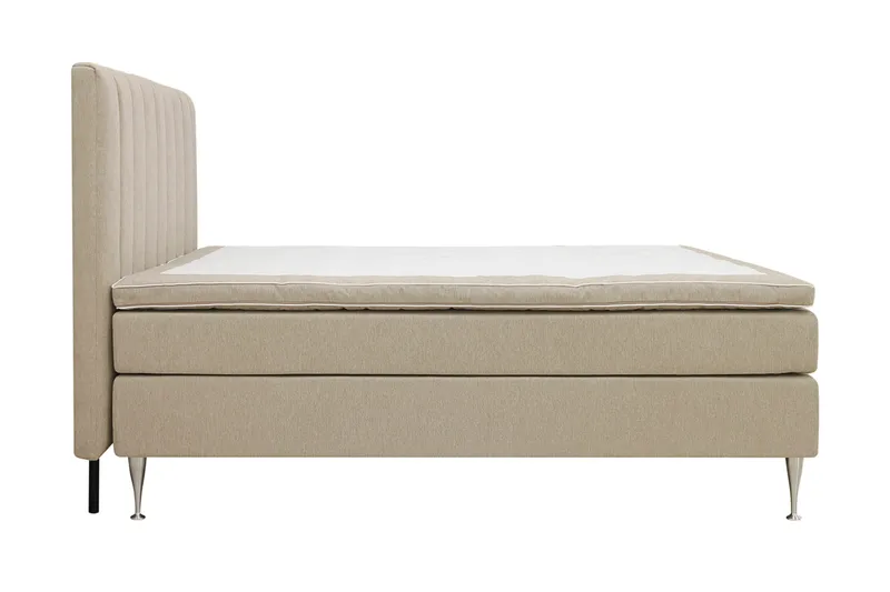 Hilton High Komplett Sängpaket 180x200 cm - Beige - Products - Möbler - Säng - Kontinentalsäng