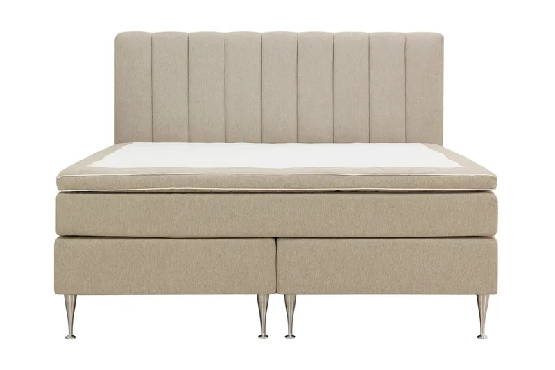 Hilton High Komplett Sängpaket 180x200 cm - Beige - Products - Möbler - Säng - Kontinentalsäng