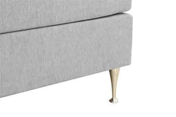 Hilton High Komplett Sängpaket 180x200 cm - Grå - Products - Möbler - Säng - Kontinentalsäng