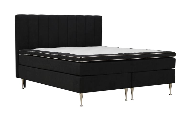 Hilton High Komplett Sängpaket 180x200 cm, Mörkgrå