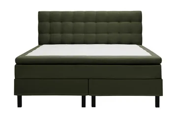 Hilton Komplett Sängpaket 160x200 cm Kontinentalsäng med rutad sänggavel