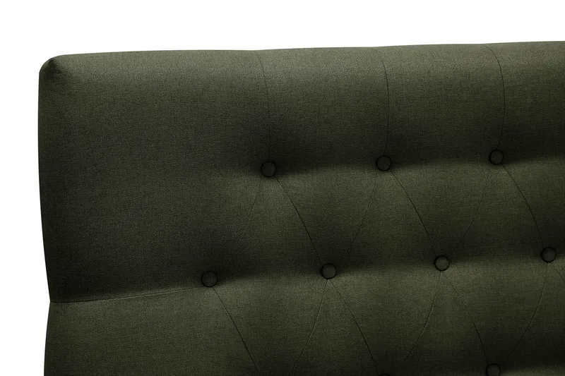 Hilton Komplett Sängpaket 180x200 cm Kontinentalsäng med diamant sänggavel - Grön - Products - Möbler - Säng - Kontinentalsäng