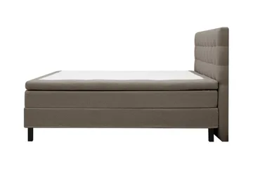 Hilton Komplett Sängpaket 180x200 cm Kontinentalsäng med rutad sänggavel - Brun - Products - Möbler - Säng - Kontinentalsäng