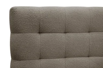 Hilton Komplett Sängpaket 180x200 cm Kontinentalsäng med rutad sänggavel - Brun - Products - Möbler - Säng - Kontinentalsäng