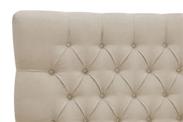 Hilton Lyx Komplett Sängpaket 160x200 cm Kontinentalsäng med knappad sänggavel - Beige - Products - Möbler - Säng - Kontinentalsäng