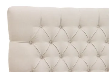 Hilton Lyx Komplett Sängpaket 180x200 cm Kontinentalsäng med knappad sänggavel - Ljusbeige - Products - Möbler - Säng - Kontinentalsäng