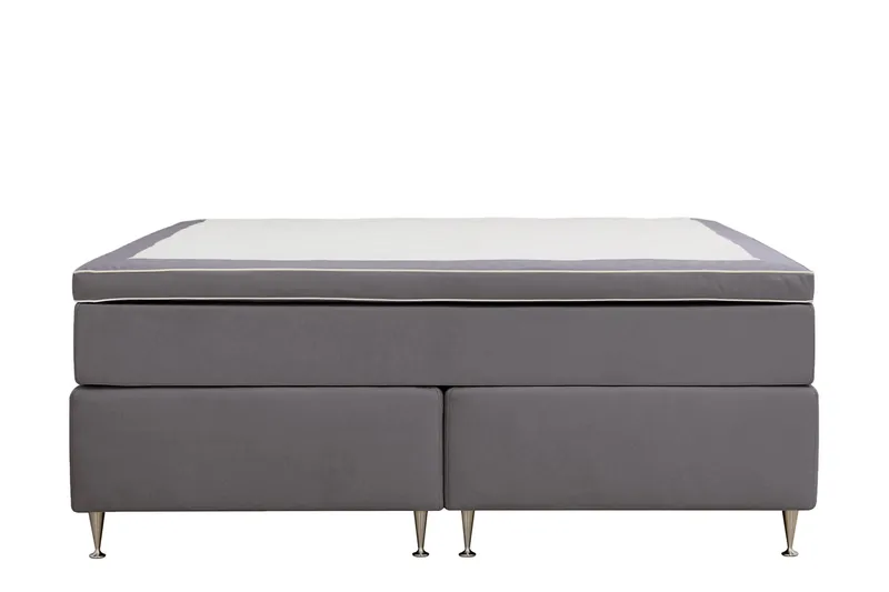 Hilton Lyx Kontinentalsäng 160x200 cm - Grå - Products - Möbler - Säng - Kontinentalsäng