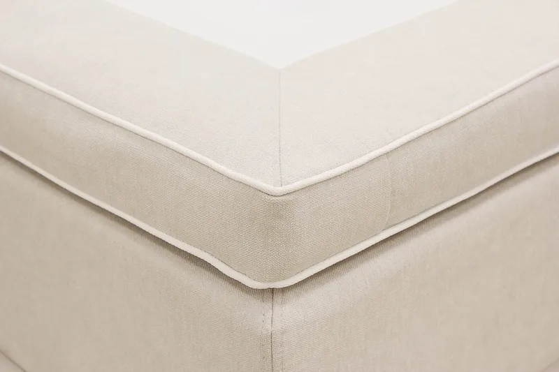 Hilton Lyx Kontinentalsäng 160x200 cm - Ljusbeige - Products - Möbler - Säng - Kontinentalsäng