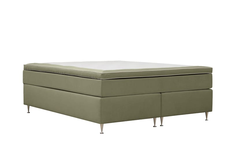 Hilton Lyx Kontinentalsäng 160x200 cm - Olivgrön - Products - Möbler - Säng - Kontinentalsäng
