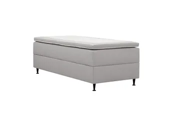 Hilton Plus Kontinentalsäng med Förvaring 90x200 cm - Grå - Products - Möbler - Säng - Säng med förvaring