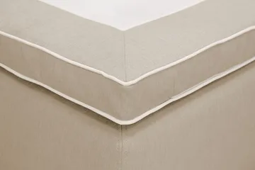 Hilton Plus Komplett Sängpaket med Förvaring 120x200 cm - Beige - Products - Möbler - Säng - Enkelsäng