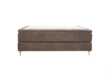 Hilton Premium Kontinentalsäng 180x200 cm - Brun Tyg - Products - Möbler - Säng - Kontinentalsäng