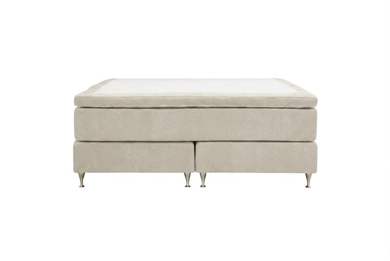 Hilton Premium Kontinentalsäng 160x200 cm - Beige Tyg - Products - Möbler - Säng - Kontinentalsäng