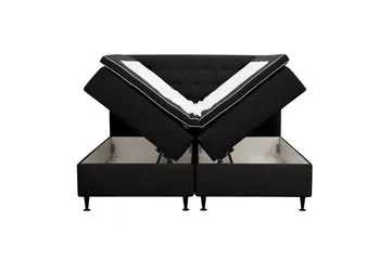 Hilton Plus Komplett Sängpaket med Förvaring 160x200 cm - Antracit - Products - Möbler - Säng - Enkelsäng