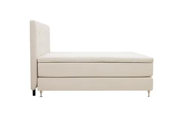Hilton Premium Kontinentalsäng 160x200 cm - Ljusbeige Tyg - Products - Möbler - Säng - Kontinentalsäng
