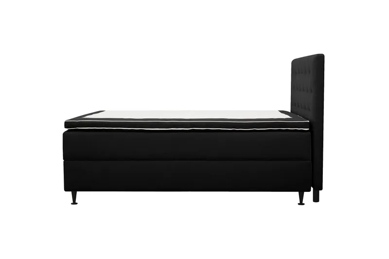 Hilton Plus Komplett Sängpaket med Förvaring 120x200 cm - Antracit - Products - Möbler - Säng - Enkelsäng