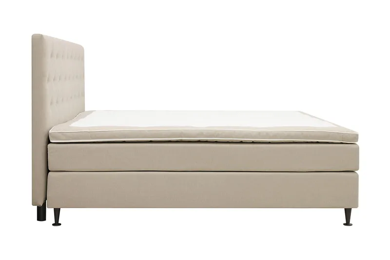 Hilton Plus Komplett Sängpaket 160x200 cm - Beige - Products - Möbler - Säng - Komplett sängpaket