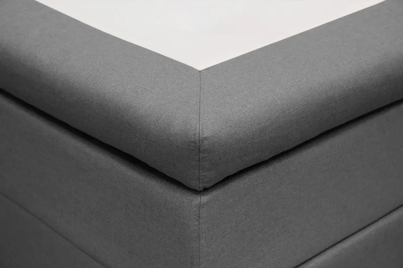 HVILA Classic Komplett Sängpaket 160x200 cm Kontinentalsäng med diamant sänggavel - Grå - Products - Möbler - Säng - Komplett sängpaket