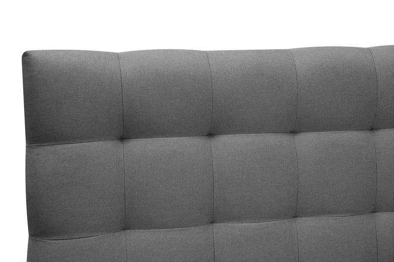 HVILA Classic Komplett Sängpaket 160x200 cm Kontinentalsäng med rutad sänggavel - Grå - Products - Möbler - Säng - Komplett sängpaket