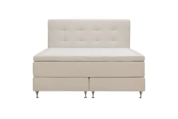 HVILA Premium Komplett Sängpaket 160x200 cm Kontinentalsäng med Sänggavel