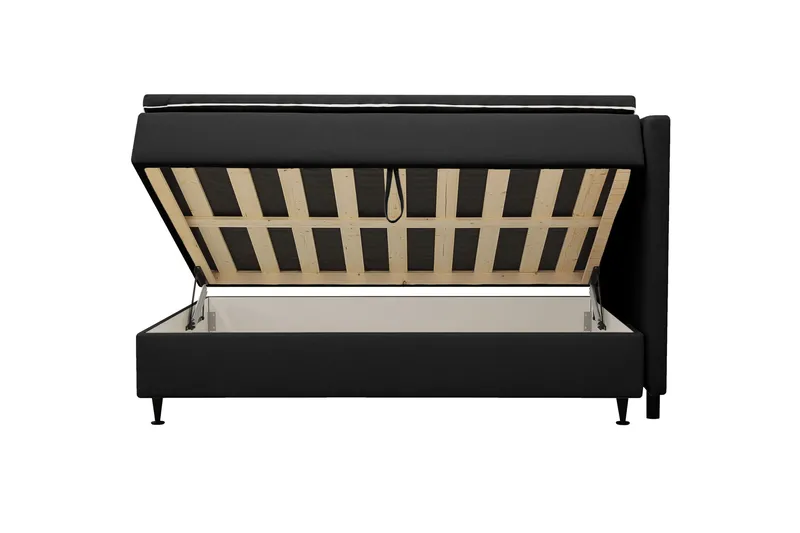 HVILA Plus Komplett Sängpaket med Förvaring 120x200 cm - Antracit - Products - Möbler - Säng - Enkelsäng