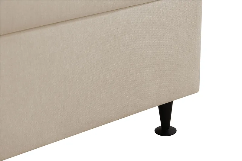 HVILA Plus Komplett Sängpaket med Förvaring 90x200 cm - Beige - Products - Möbler - Säng - Komplett sängpaket