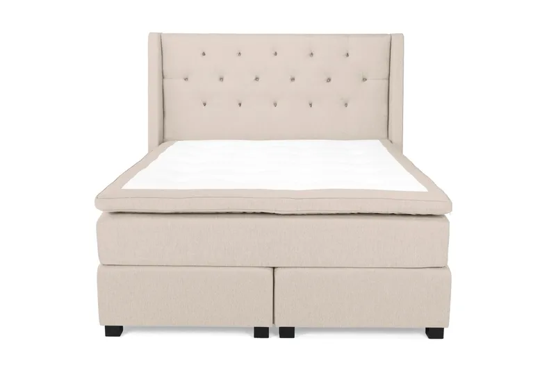 Imperia Kontinentalsäng 160x200 cm, Beige