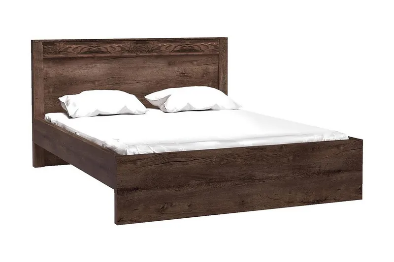 Indianapolis Sängram 160x200 cm Mörk ask - Mörk ask - Products - Möbler - Säng - Sängram & sängstomme