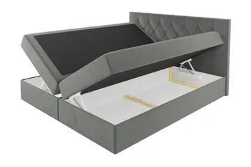 Jitendera Sängpaket Kontinentalsäng 140x200 cm med Förvaring - Gul - Products - Möbler - Säng - Komplett sängpaket