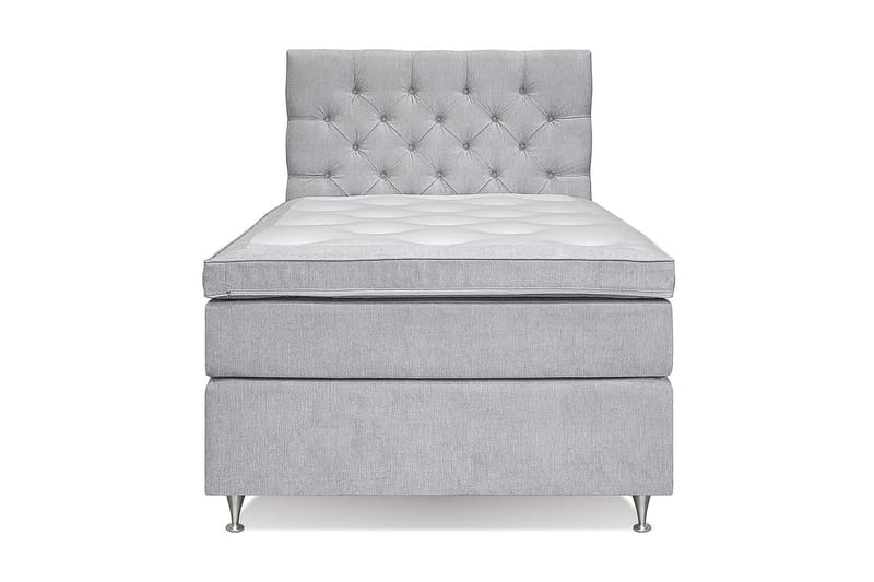 Joluma Sängpaket Fast 120x200 cm - (+Fler val) 120x200 cm Ljusgrå - Products - Möbler - Säng - Kontinentalsäng