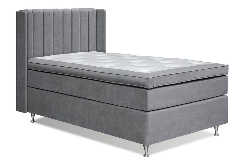 Joluma Sängpaket Fast 140x200 cm - (+Fler val) 140x200 cm Grå - Products - Möbler - Säng - Kontinentalsäng