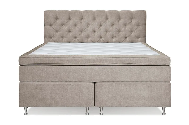 Joluma Sängpaket Fast 160x200 cm - (+Fler val) 160x200 cm Beige - Products - Möbler - Säng - Enkelsäng