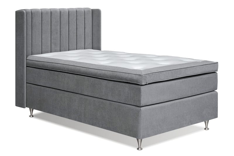Joluma Sängpaket Medium 140x200 cm - (+Fler val) 140x200 cm Grå - Products - Möbler - Säng - Kontinentalsäng