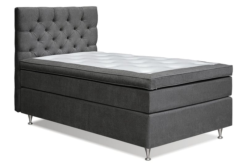 Joluma Sängpaket Medium 140x200 cm - (+Fler val) 140x200 cm Mörkgrå - Products - Möbler - Säng - Kontinentalsäng