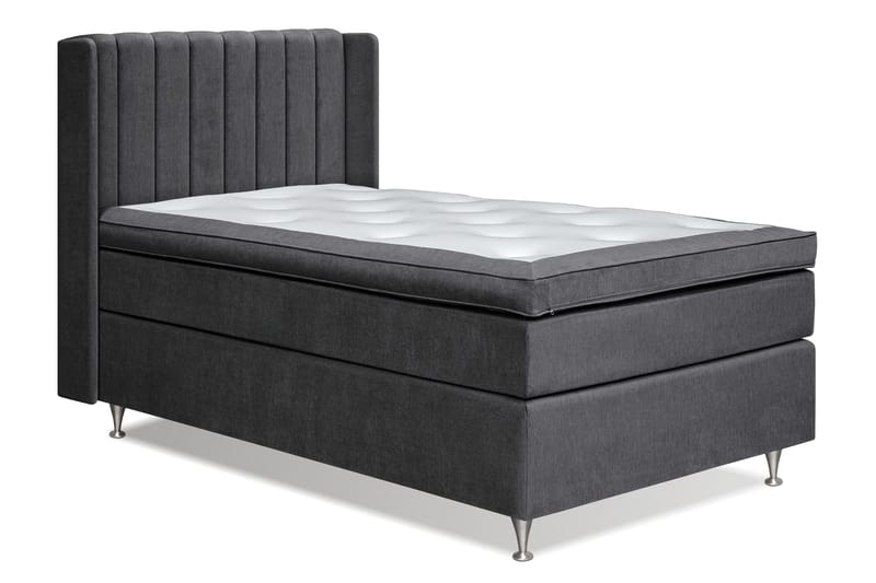 Joluma Sängpaket Medium 140x200 cm - (+Fler val) 140x200 cm Mörkgrå - Products - Möbler - Säng - Kontinentalsäng