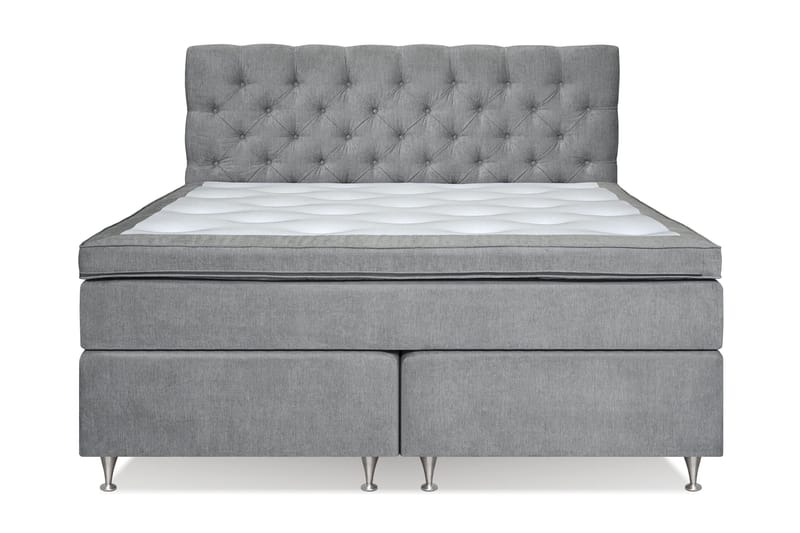 Joluma Sängpaket Medium 160x200 cm - (+Fler val) 160x200 cm Grå - Products - Möbler - Säng - Kontinentalsäng
